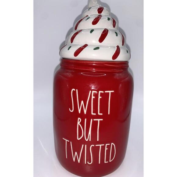 Rae Dunn Sweet But Twisted Christmas Canister - Picture 3 of 9